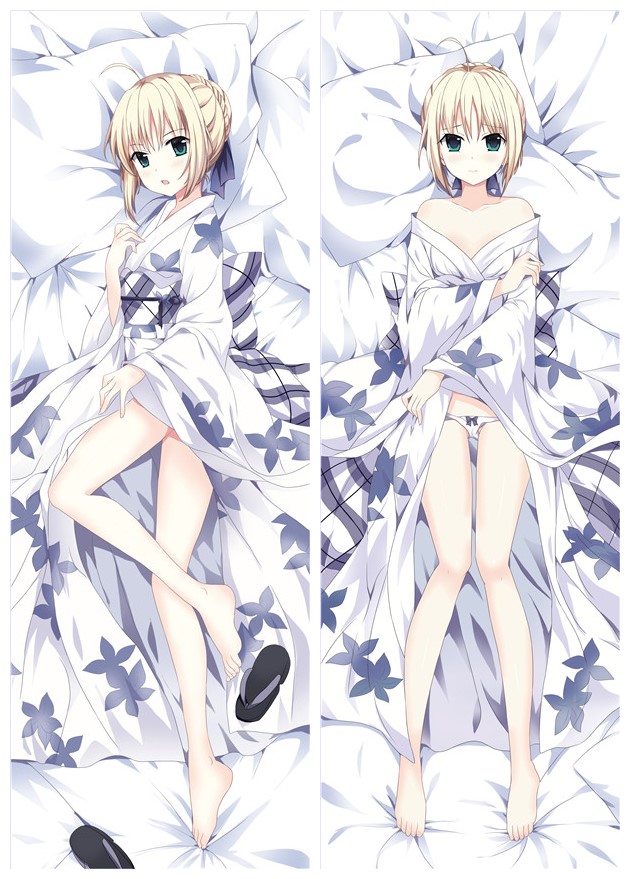 Saber - Fate Body PillowCase japanese love pillows for sale